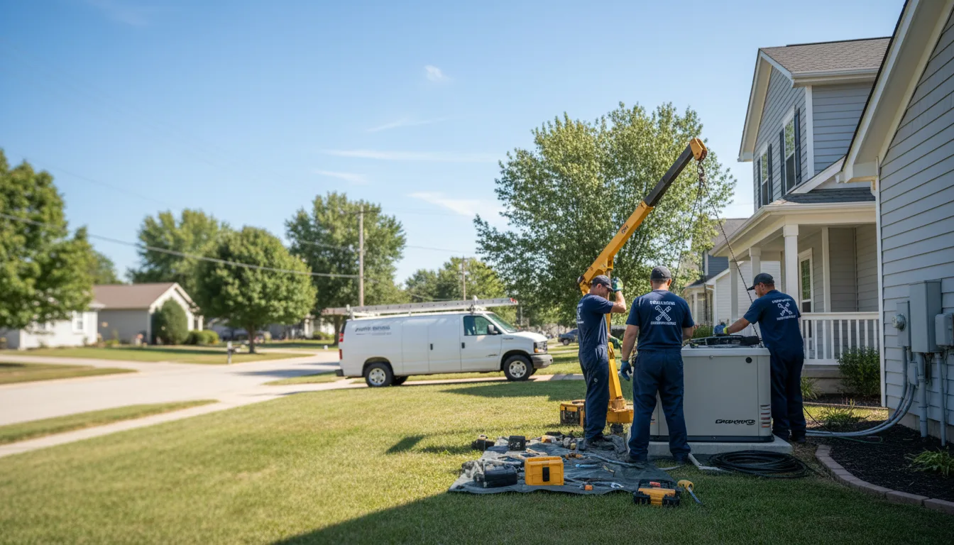 Generator Installation in Weston, GA near me